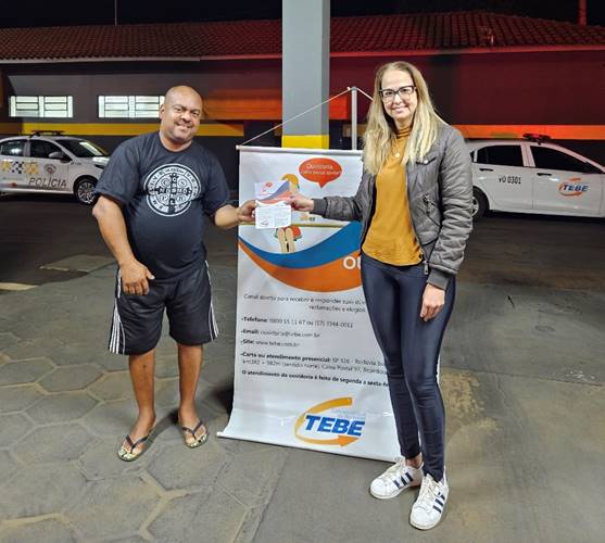 Serviço de Ouvidoria da TEBE leva informação para caminhoneiros na campanha Acorda Motorista