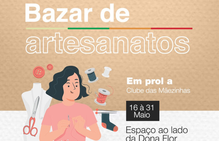 North Shopping recebe Bazar Solidário em prol ao Clube das Mãezinhas