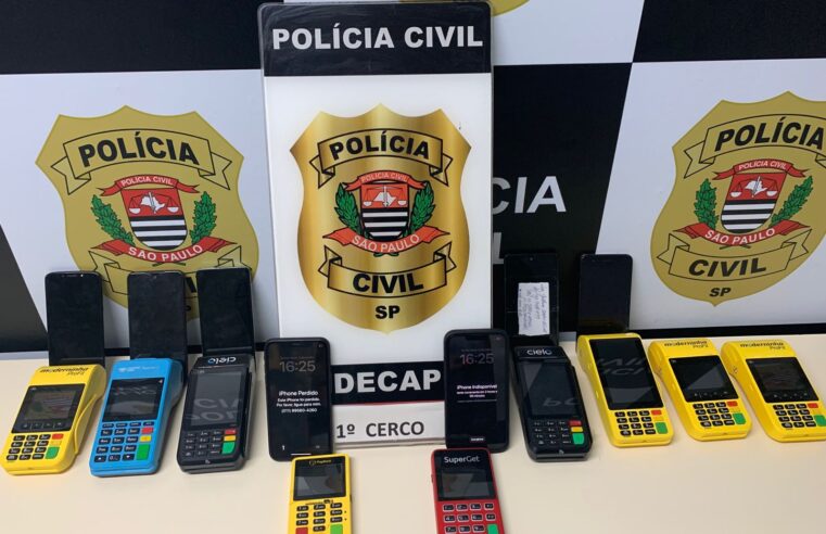 Polícia Civil apreende 10 mil reais em espécie durante operação contra roubos e furtos de celulares