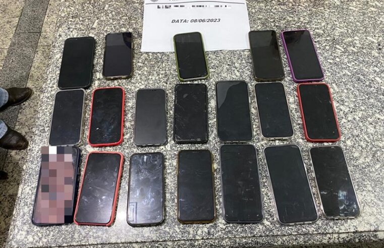 Polícia Civil prende mulher flagrada com 20 celulares furtados em evento no Sambódromo do Anhembi