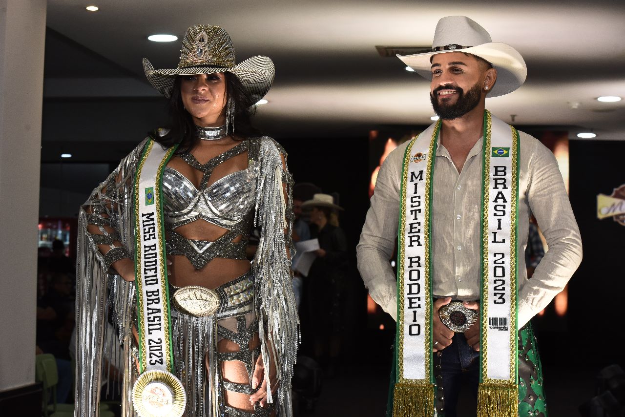 Goiana e Paulista são eleitos Miss e Mister Rodeio Brasil 2023