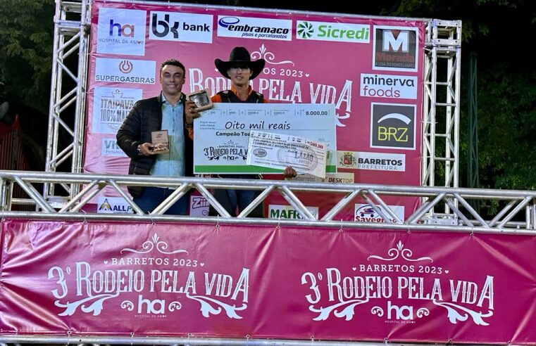 3° Rodeio Pela Vida: Confira os campeões da Festa em prol do Hospital de Amor