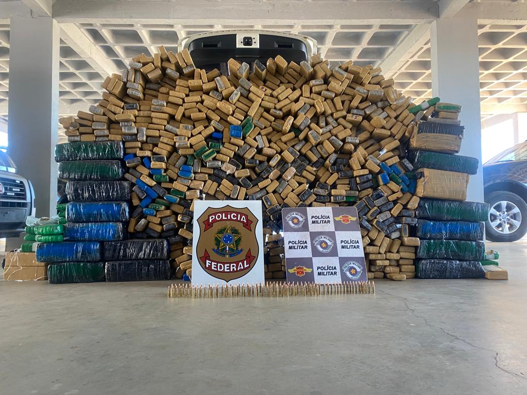 Polícia Rodoviária faz grande apreensão de drogas em Mirassol