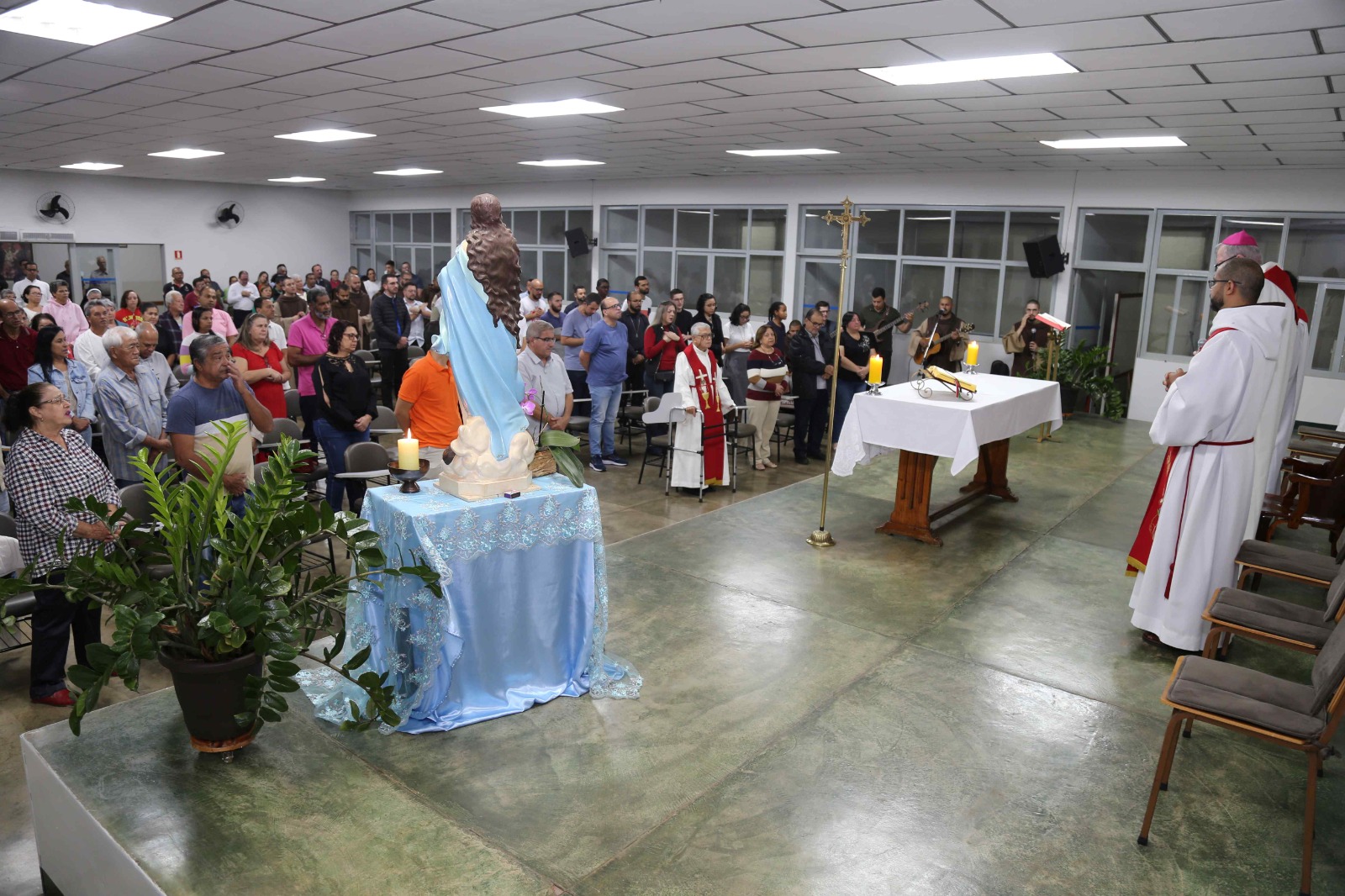 Missa e confraternização encerram as atividades do 35º Arraial da Alegria da Cidade de Maria