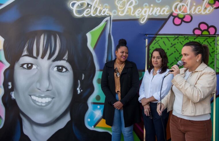 Fachada do Cemei Mãe Comerciária “Professora Célia Regina Aielo” é revitalizada