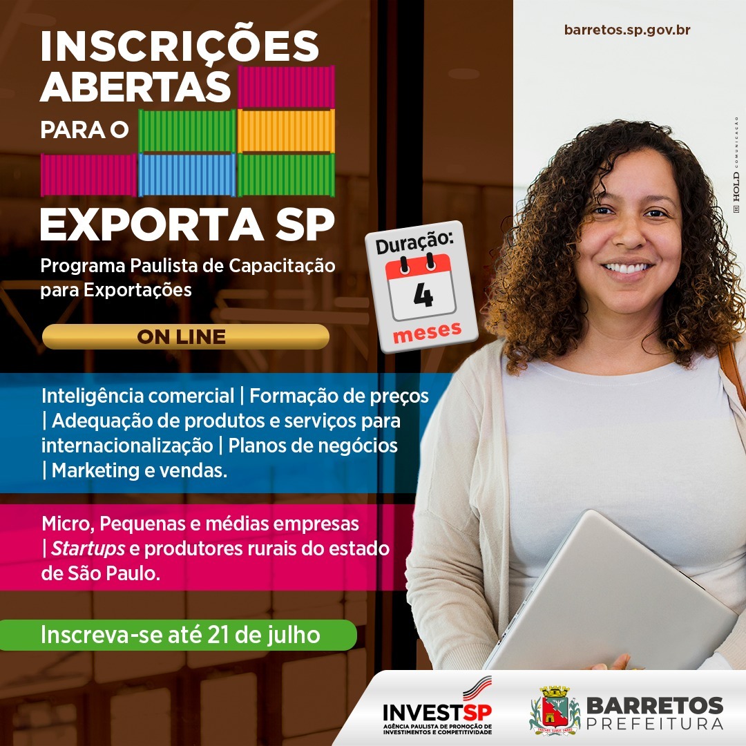 Prefeitura incentiva empresários barretenses a participarem do Exporta SP