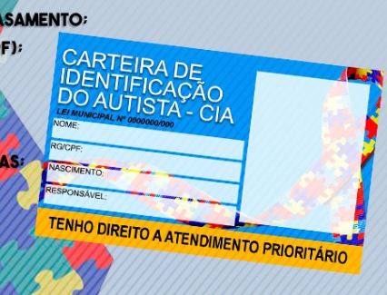 Colina realiza cadastro para Carteira do Autista