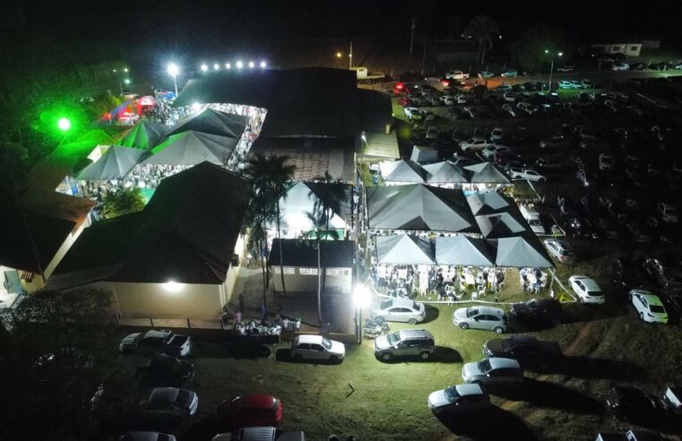 Sucesso: Quermesse da Cachoeirinha recebe mais 3 mil visitantes no primeiro fim de semana