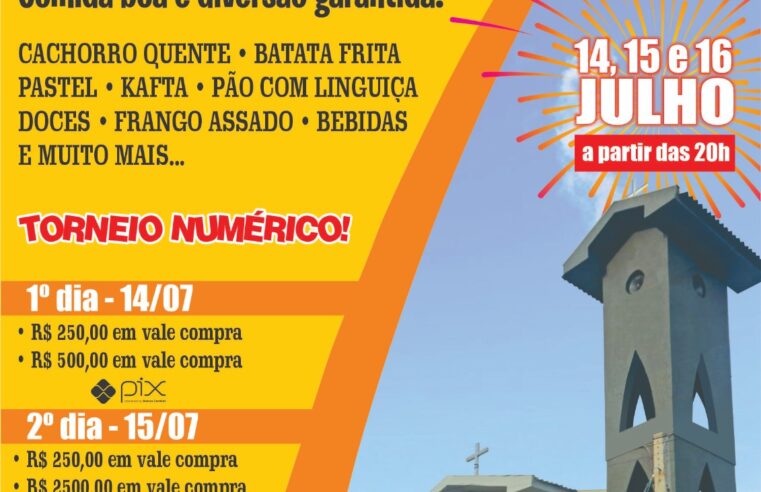 Paróquia divulga 12ª Festa dos Padroeiros