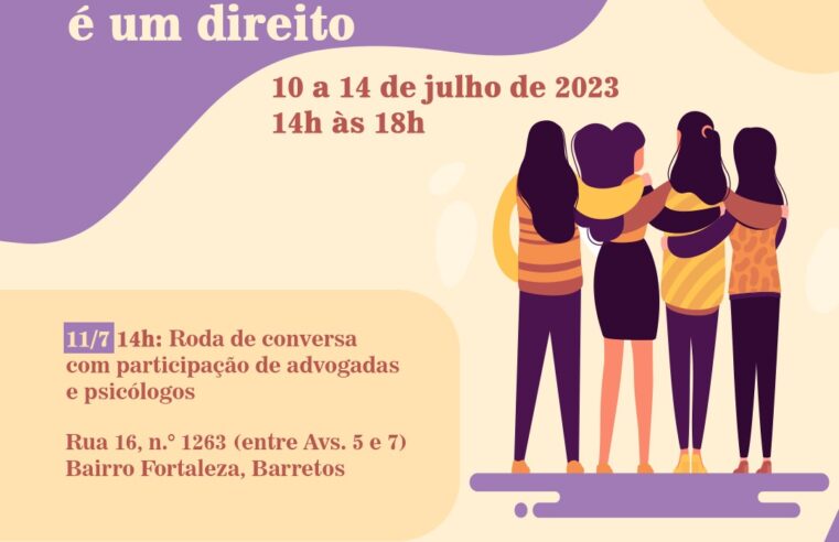 COMDIM realiza exposição e discussão sobre violência sexual contra mulheres