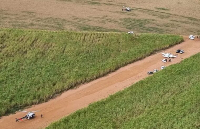 Polícia Federal intercepta avião com aproximadamente 400 quilos de cocaína em Matão