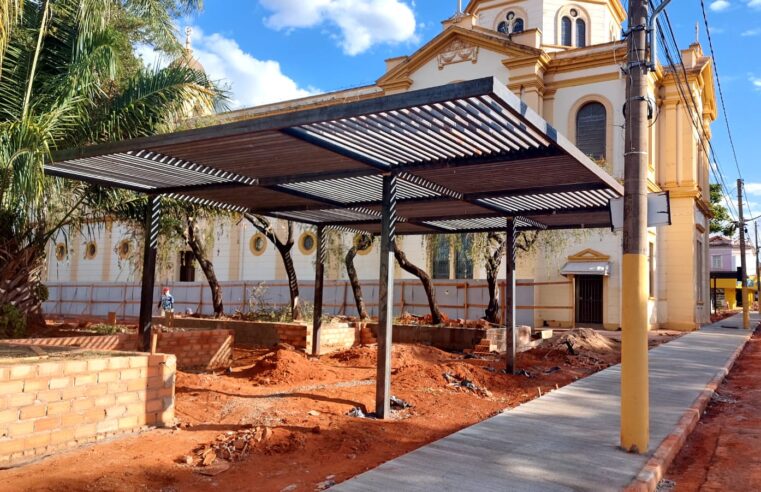 Revitalização da Praça Francisco Barreto tem cerca de 60% das obras concluídas