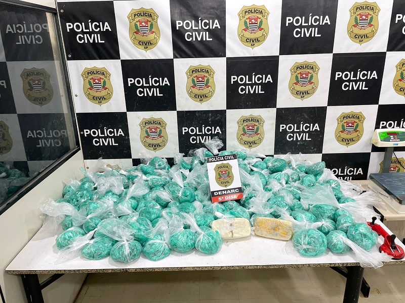 Denarc prende homem que escondia 15,6 mil porções de maconha em imóvel na zona leste de SP
