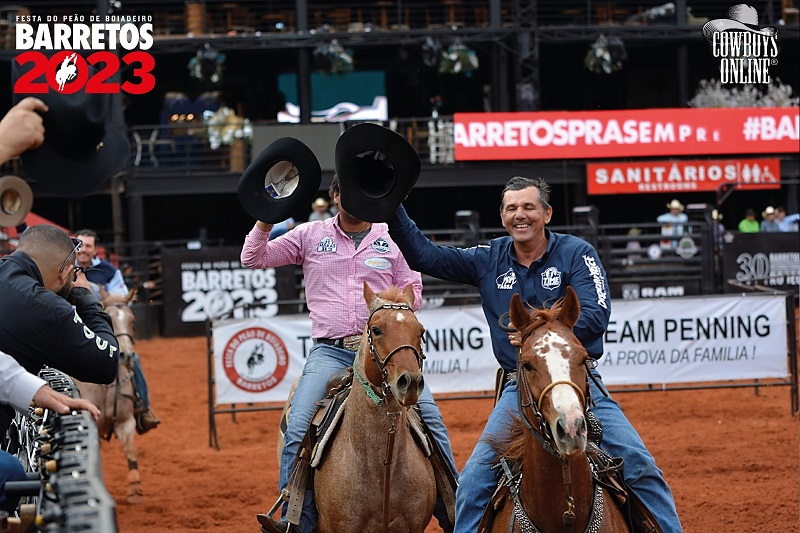 Team Penning e Ranch Sorting têm finais realizadas na arena do Estádio de Rodeios