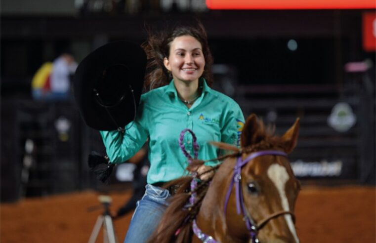 Amazona Eduarda Peres vence o Campeonato Barretos de Três Tambores