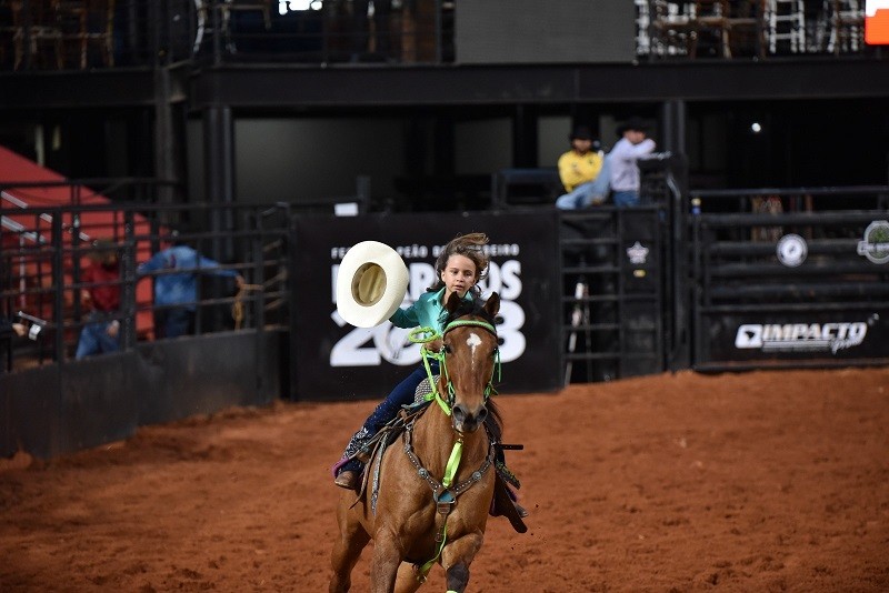 Helena Junqueira é a campeã dos Três Tambores Mirim