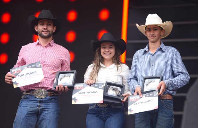 Trio bate recorde de Barretos e é campeão do Team Penning na soma 11