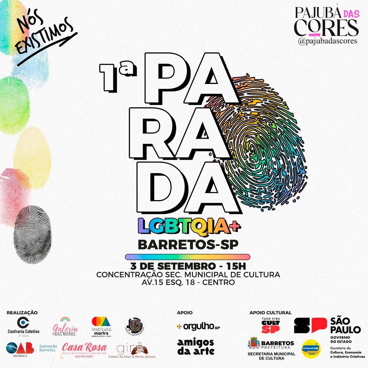 Parada LGBTQIA+ acontece neste domingo em Barretos