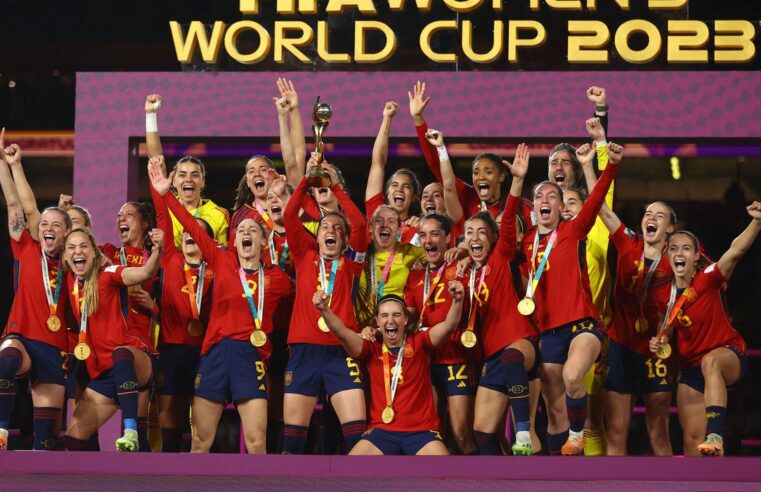 Espanha vence e conquista título inédito da Copa do Mundo Feminina