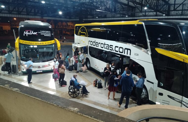 Rodoviária registra movimento tranquilo no período da Festa