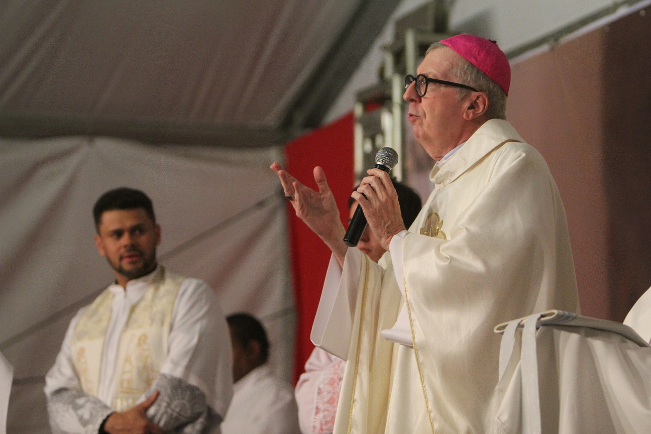 Dom Milton celebrou a 18ª Missa Sertaneja no Rancho do Peãozinho