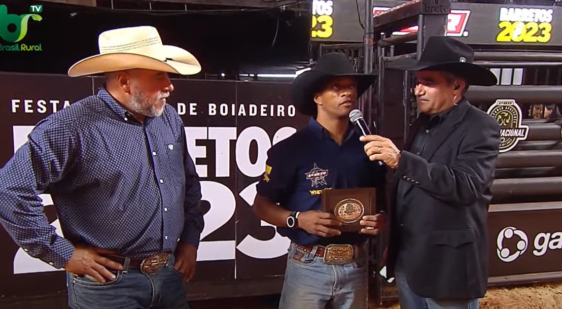 Competidor de Minas Gerais obtém melhor nota da noite na  da noite na final da PBR