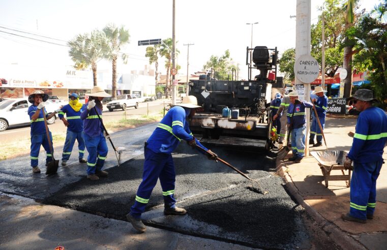 Prefeitura inicia recapeamento da Avenida João Baroni, no Jardim Soares