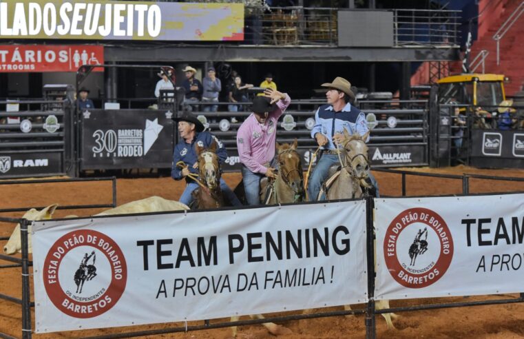 Conhecidos os últimos classificados do Team Penning na Festa de Barretos