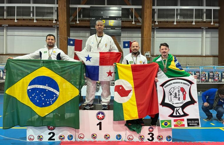 Karateca é medalha  de bronze no Panamericano do Chile