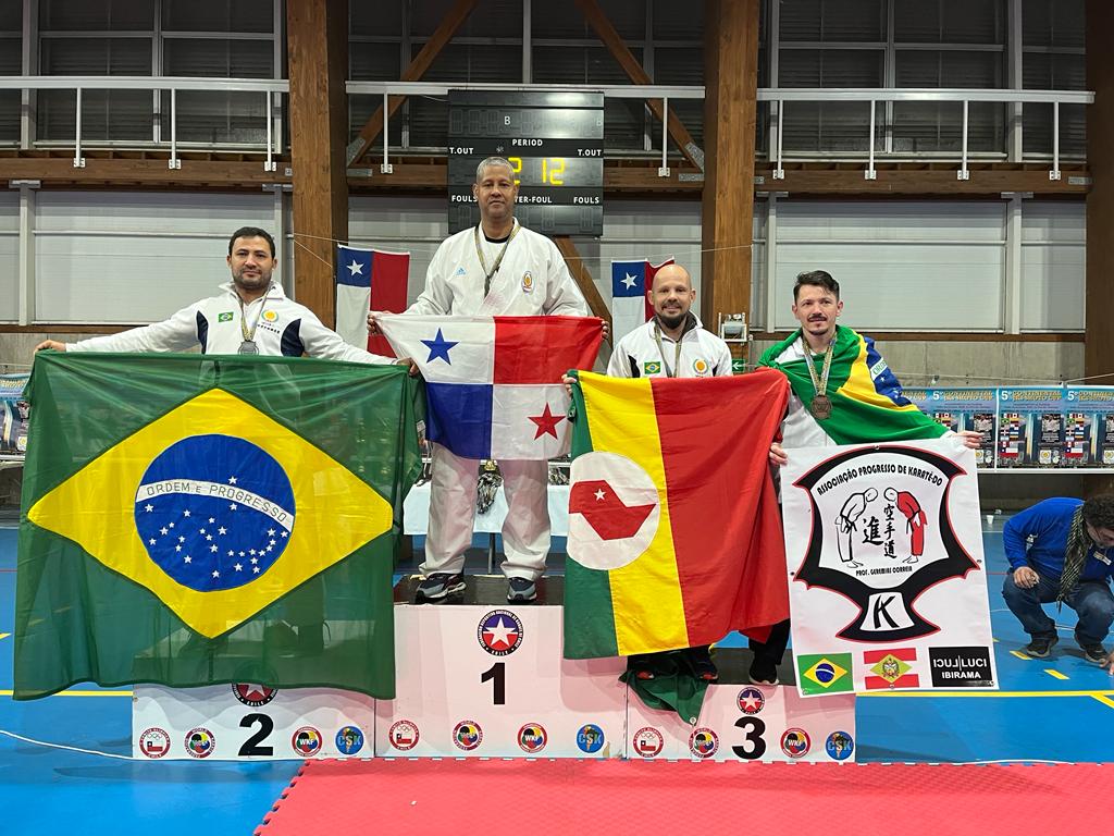 Karateca é medalha  de bronze no Panamericano do Chile