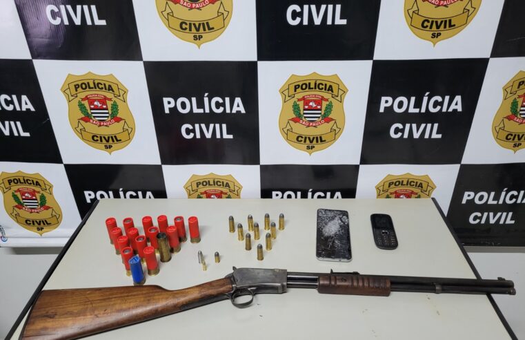 Acusado é preso pela Polícia Civil comercializando armas pela internet