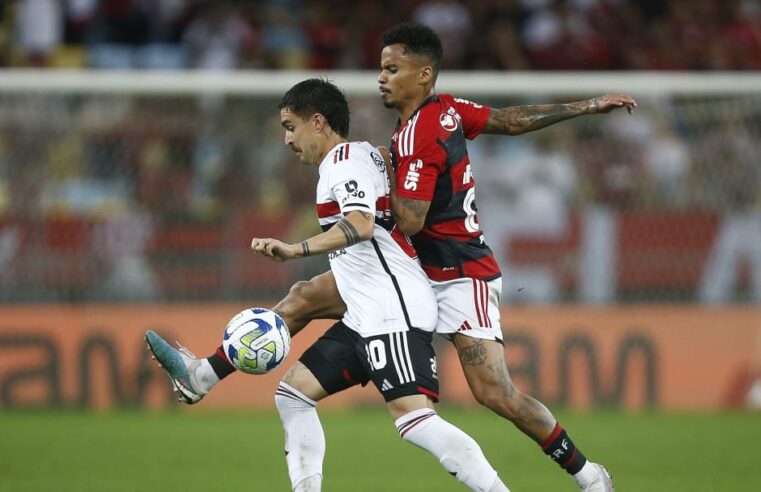 São Paulo empata no Rio e Santos é goleado no Ceará