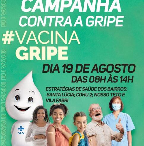 Campanha de Vacinação contra a Gripe está prorrogada até 31 de agosto