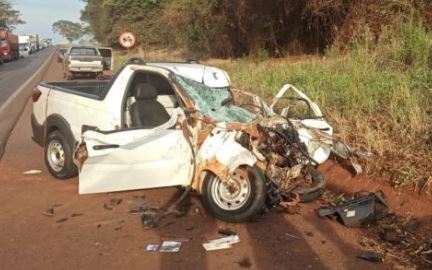 Condutora morre em grave acidente registrado na Assis Chateaubriand, em  Guaíra