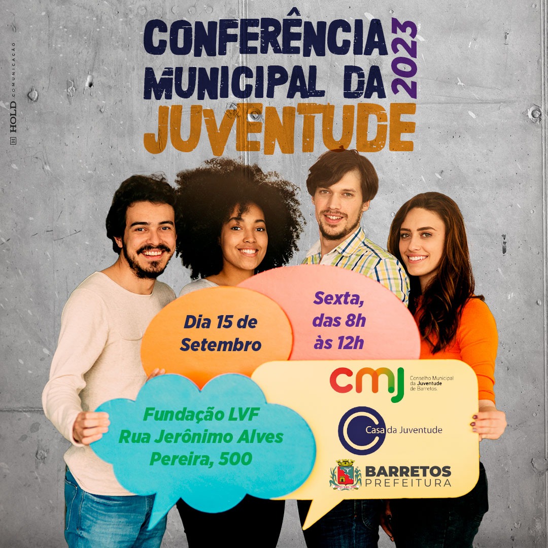 III Conferência Municipal da Juventude será realizada nesta sexta-feira, dia 15