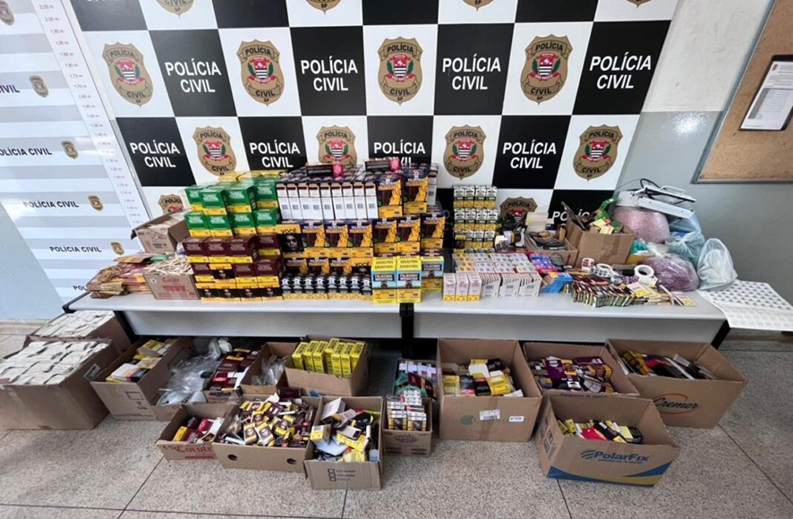 Deic apreende mais de 10,3 mil cigarros de palha falsificados em Ribeirão Preto