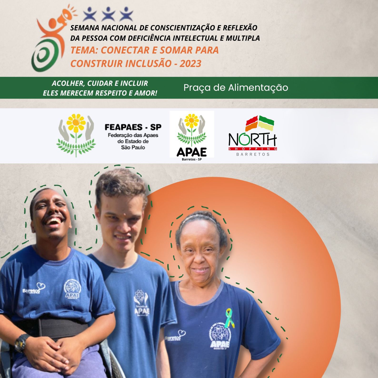 Apresentações de capoeira, judô e percussão dos assistidos da APAE acontecem no North Shopping, nesta sexta, 15