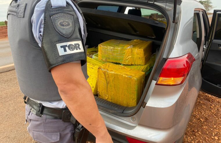 Polícia Rodoviária faz apreensão de maconha em Icém