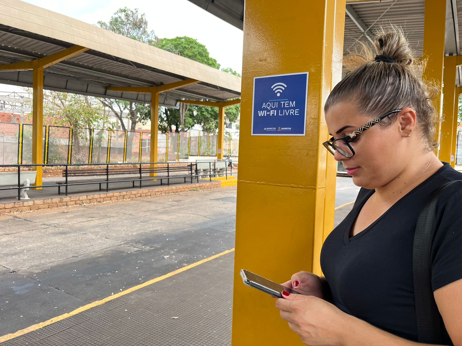 Prefeitura de Barretos libera um ponto de Wi-Fi Livre no Terminal de Integração “João Paulo Coimbra Queiroz”