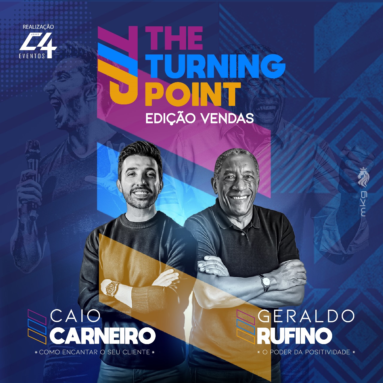 Nova edição do “The Turning Point” traz Caio Carneiro e Geraldo Rufino para Barretos, convites estão à venda