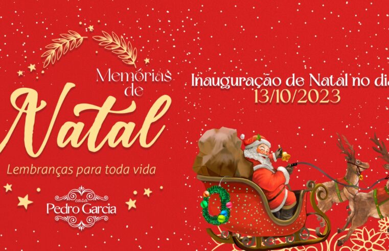 Showroom da Casa Pedro Garcia abre a temporada de Natal 2023 no North Shopping Barretos