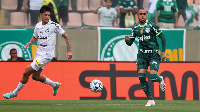 Santos vira e vence o Palmeiras