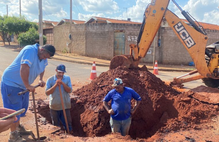 SAAE Barretos celebra redução significativa de reparos em redes de água