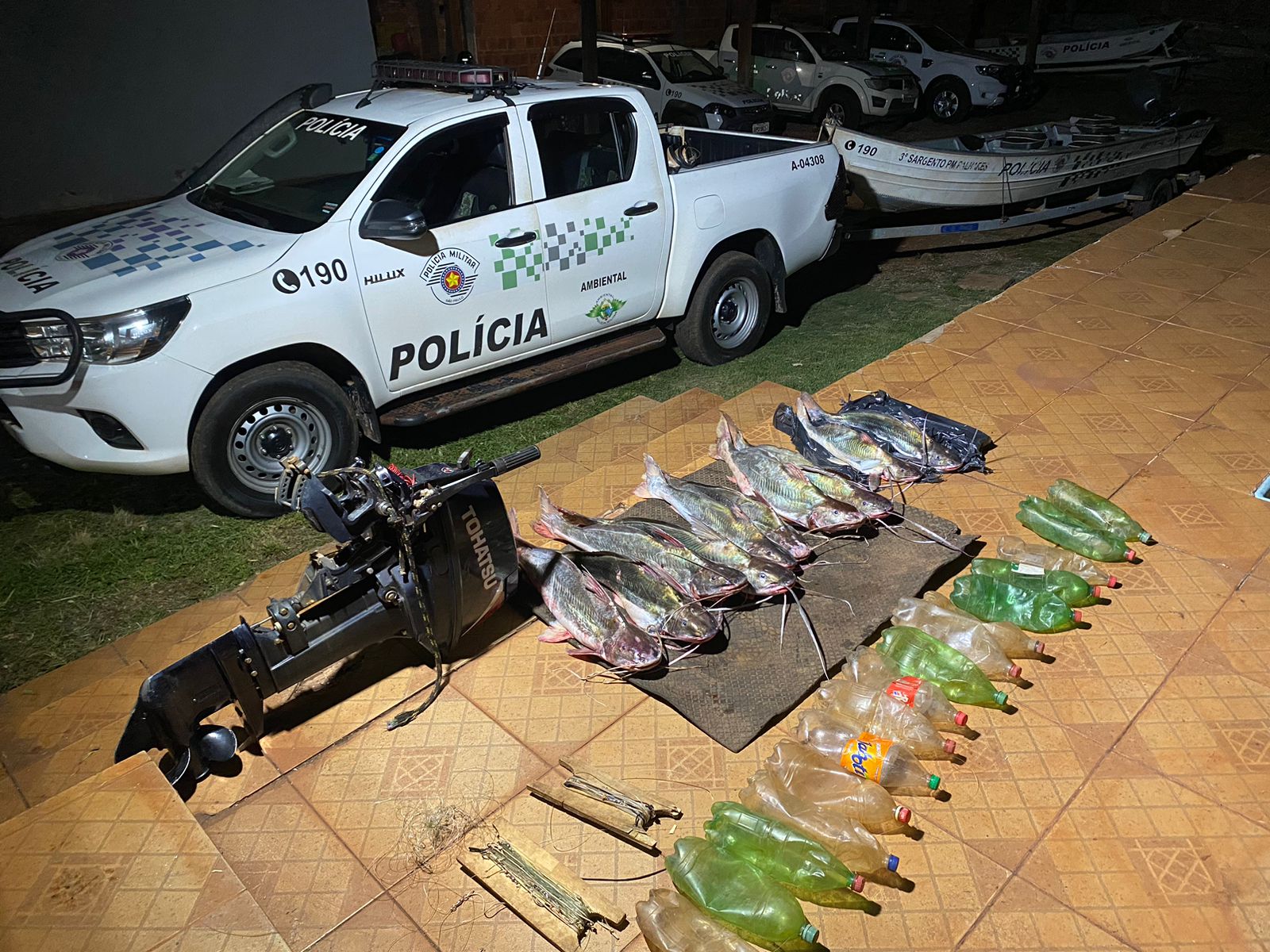 Operação Pré-Piracema aborda pescadores praticando pesca ilegal