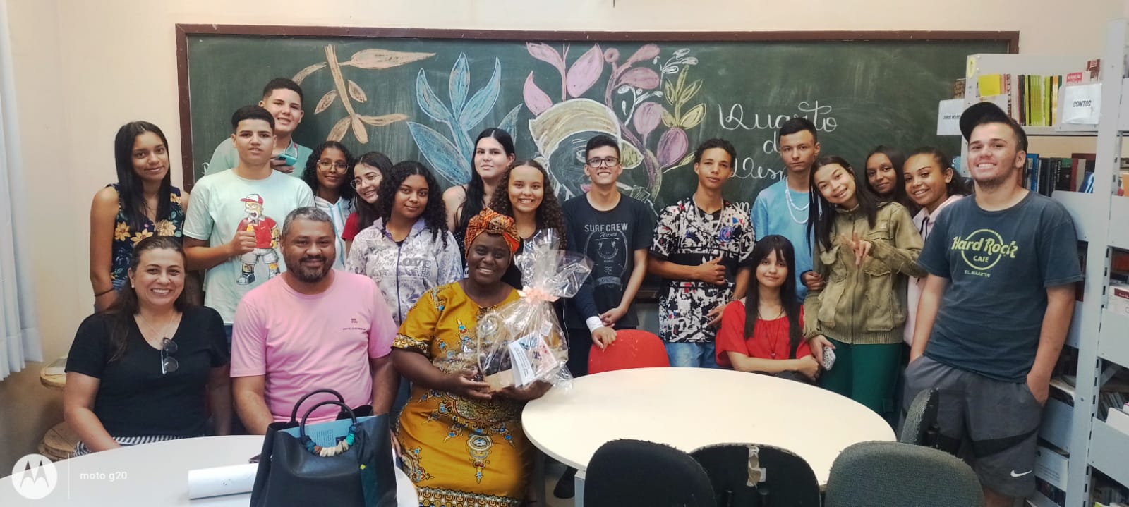 Palestra encerra projeto de Leitura na Escola Silvestre de Lima