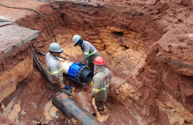 SAAE Barretos promove interligação da nova adutora da Ra 18 ao sistema de abastecimento de água nesta quinta-feira (05)