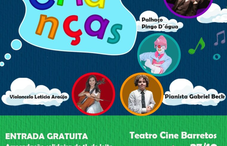 Orquestra Sinfônica Municipal de Barretos apresenta “Concerto para as Crianças”