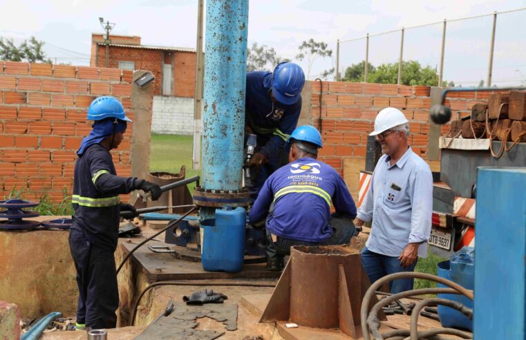 SAAE Barretos realiza com sucesso a substituição de sistema de bombeamento da Unidade de Abastecimento de Água Dom Bosco