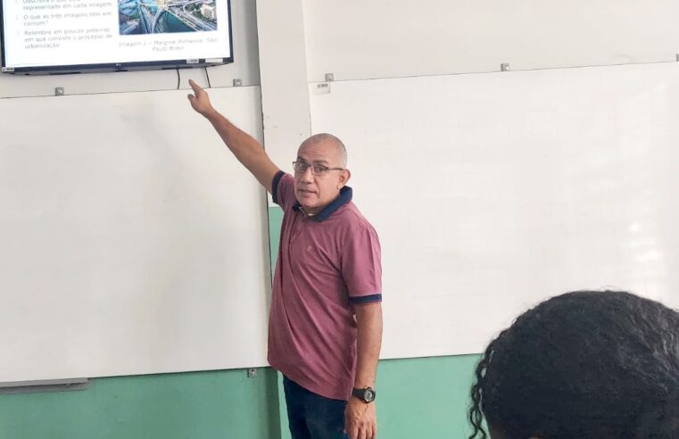 Educador Marcelo Nunes, da Escola Abílio Alves Marques, é eleito o Professor Nota 10