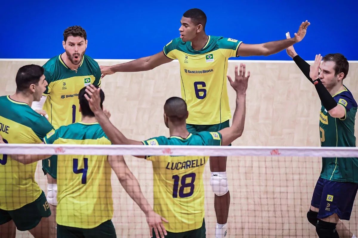 Vôlei do Brasil garante vaga nas Olimpíadas de Paris